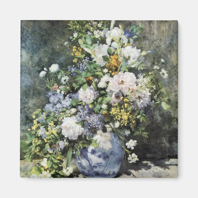 Aimant Vase de fleurs (Devant)