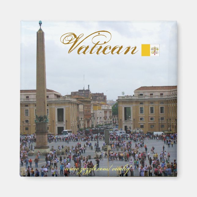 Aimant Vatican Italie cool (Devant)