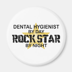 Aimant Vedette du rock d'hygiéniste dentaire