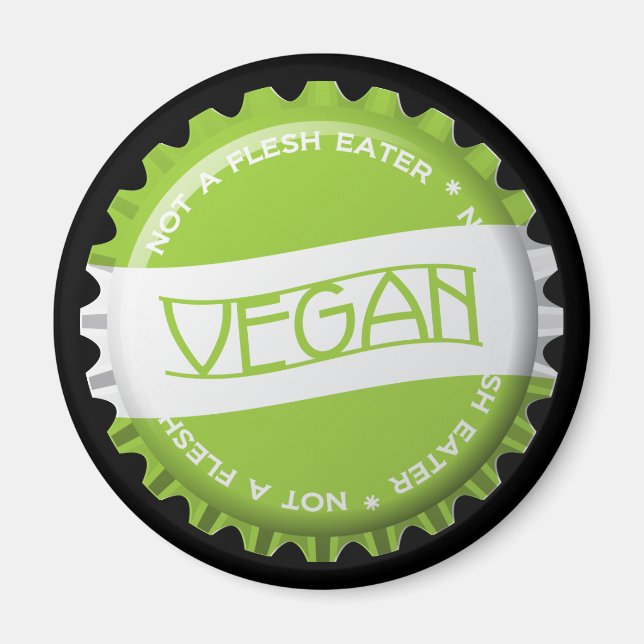 Aimant Vegan Bottlecap (Devant)
