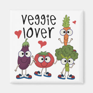 Aimant Veggie Lover