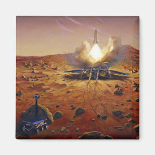 Aimant Véhicule Mars ascendant