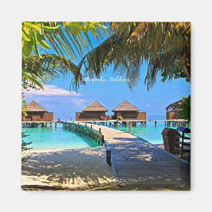 Aimant Veligandu, scène tropicale des Maldives