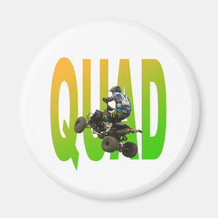 Aimant vélo de quadruple