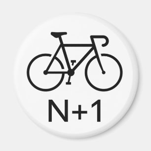Aimant Vélo N+1