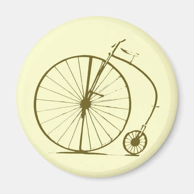 Aimant vélo rétro (Devant)