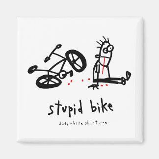 Aimant Vélo Stupide