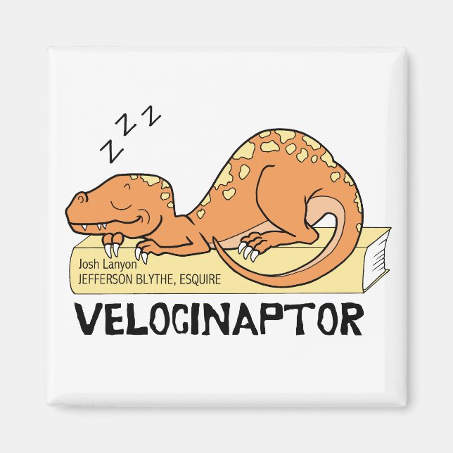 Aimant Velocinaptor (Devant)