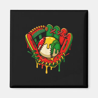 Aimant Vendre Drip Juneteenth Black Pride Afro-Américain
