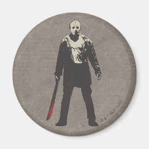 Aimant Vendredi 13 Jason Voorhees Caractère Art