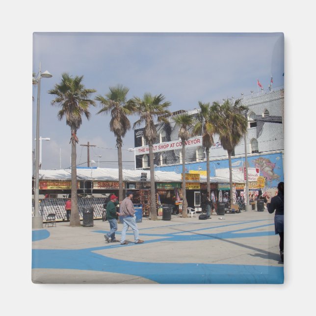 Aimant Venice Beach, Californie (Devant)