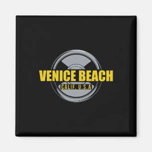 Aimant Venice Beach Californie Salle De Sport Usa Bodybui