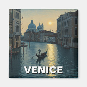 Aimant Venise Italie Voyage Souvenir Peinture