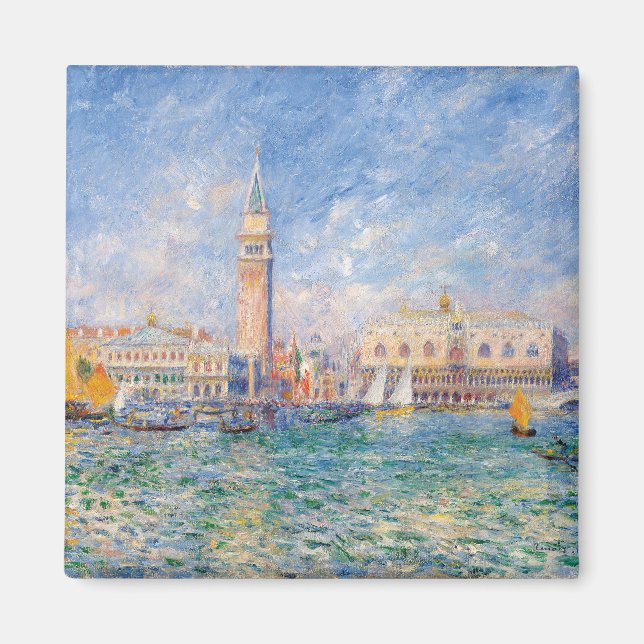 Aimant Venise (Le Palais des Doges) Pierre-Auguste Renoir (Devant)