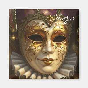 Aimant Venise Venise Italie Carnaval Masque