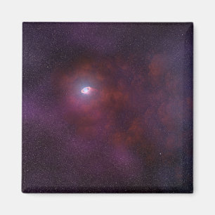 Aimant Vent Pulsar D'Une Étoile Neutron.