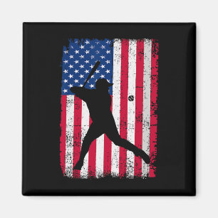 Aimant Vente Patriotique 4 Juillet Hommes Drapeau América