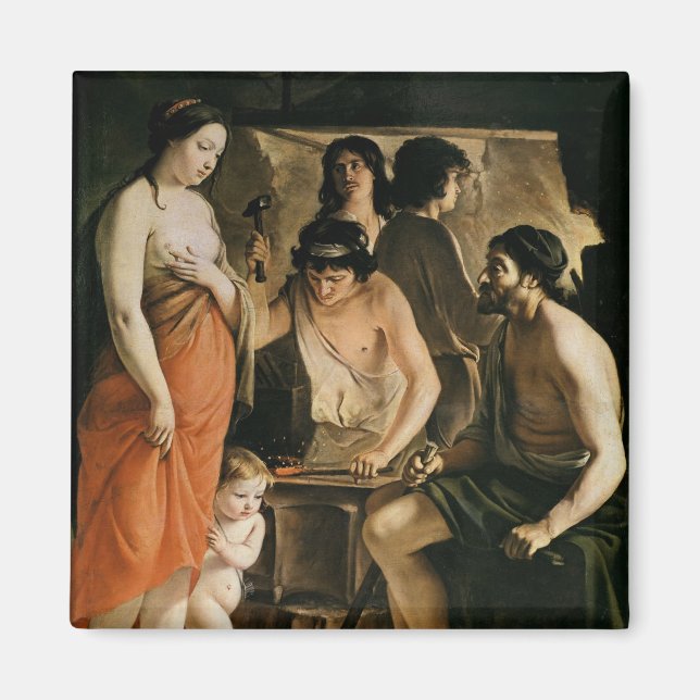 Aimant Vénus dans la Forge de Vulcan, 1641 (Devant)