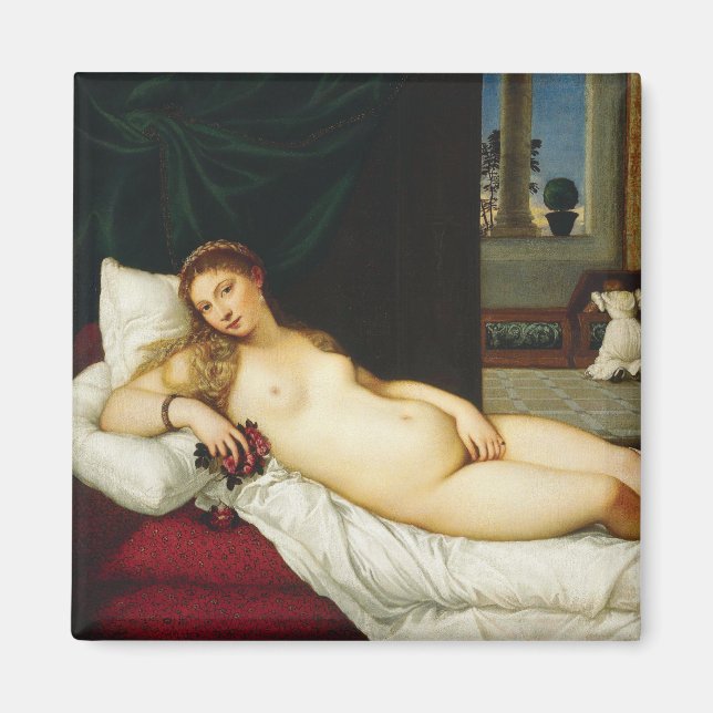 Aimant Vénus d'Urbino par Titien (Devant)