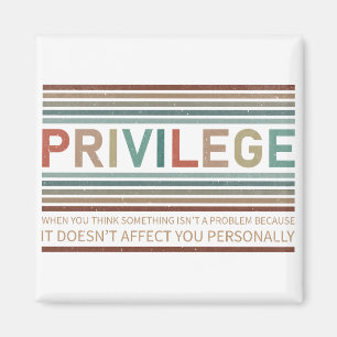 Aimant Vérifiez votre privilège