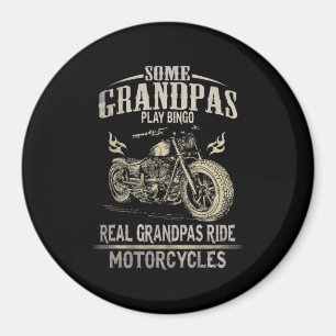 Aimant Véritable Grandpas Ride Cadeau Moto Grandpas.pn