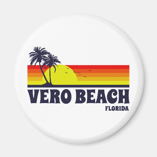 Aimant Vero Beach Floride (Devant)