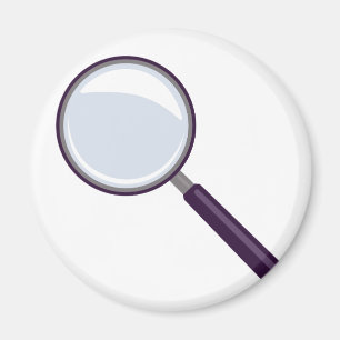 Aimant Verre grossissant