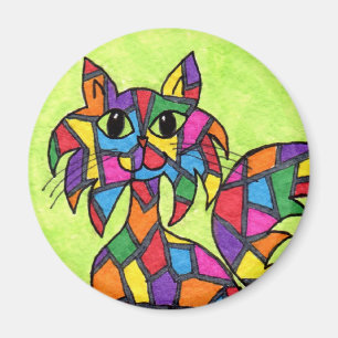Aimant Verre souillé Kitty