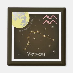 Aimant Verseau 21 janvier au 18 février