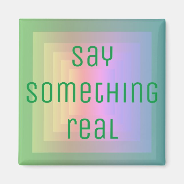 Aimant vert (Devant)