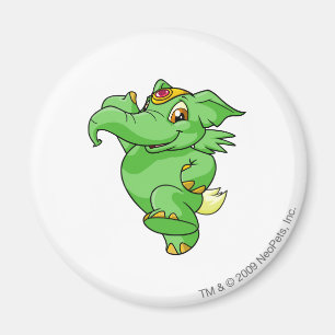 Aimant Vert éléphante