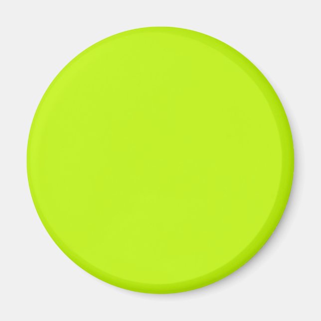 Aimant Vert néon Jaune Jaune Hauteur Couleur vive (Devant)