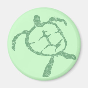 Aimant vert tortue