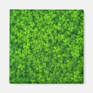 Aimant vert trèfle, jour de la Saint-Patrick,