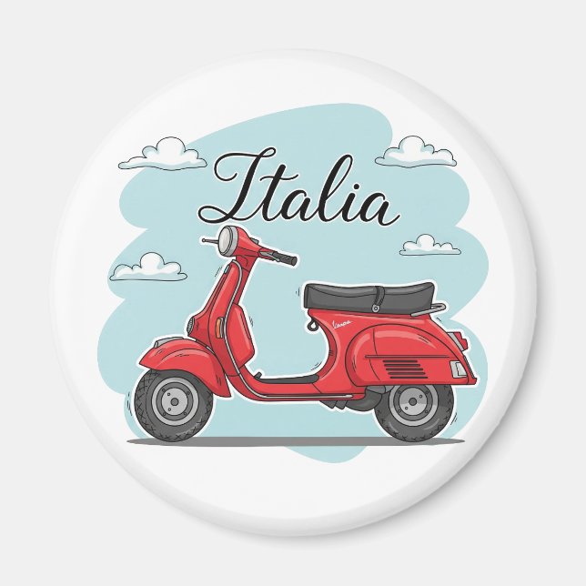 Aimant Vespa Italie (Devant)