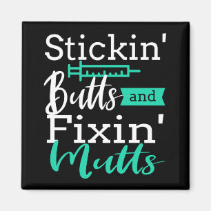 Aimant Vet Tech Veterinarian Veterinary Technician Funny