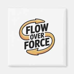 Aimant Vêtement de yoga Lance Yin Yang Force Over Flow