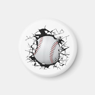 Aimant Vêtements de baseball - Baseball