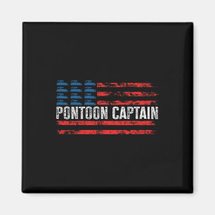 Aimant Vêtements de bateau drapeau américain homme noir P
