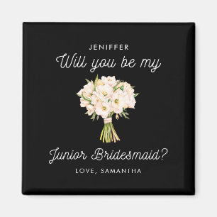 Aimant Veux-tu être ma demoiselle d'honneur junior ?