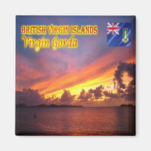 Aimant VG - Îles Vierges britanniques - Virgin Gorda Sun