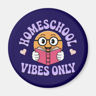 Aimant Vibes de l'école familiale uniquement