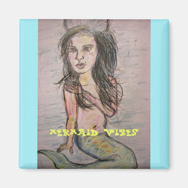 Aimant Vibes de sirène (Devant)