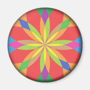 Aimant vibrant lumineux de réfrigérateur de