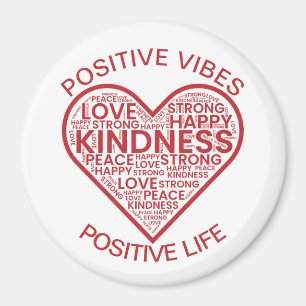 Aimant Vibrations Positives Vie Positive