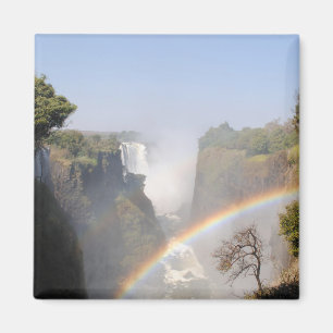 Aimant Victoria Falls Rainbow Waterfall