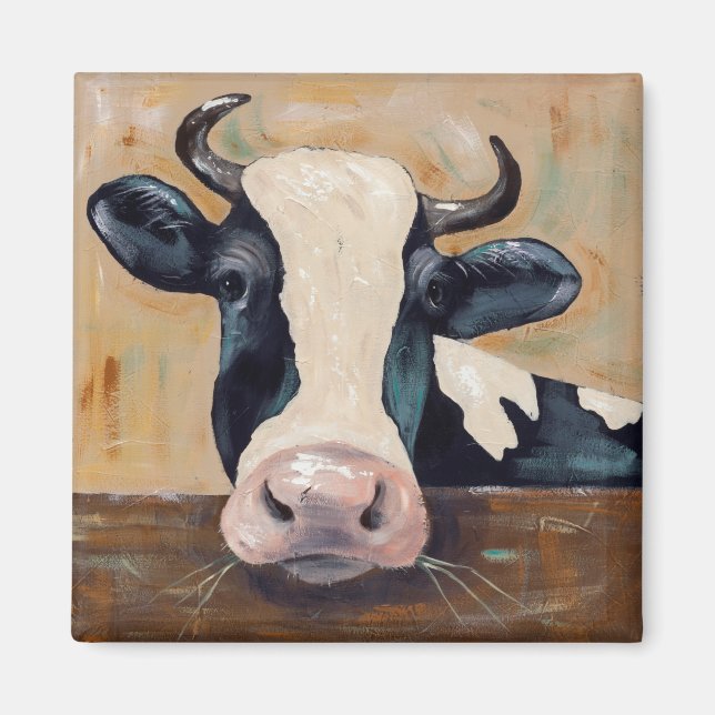 Aimant Vie agricole - Gunther the Cow (Devant)