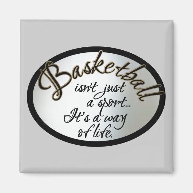 Aimant Vie de basket-ball (Devant)