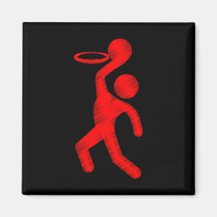 Aimant Vie de basket-ball d'un joueur