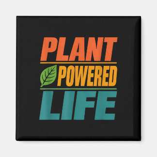 Aimant Vie végétalienne alimentée par les plantes